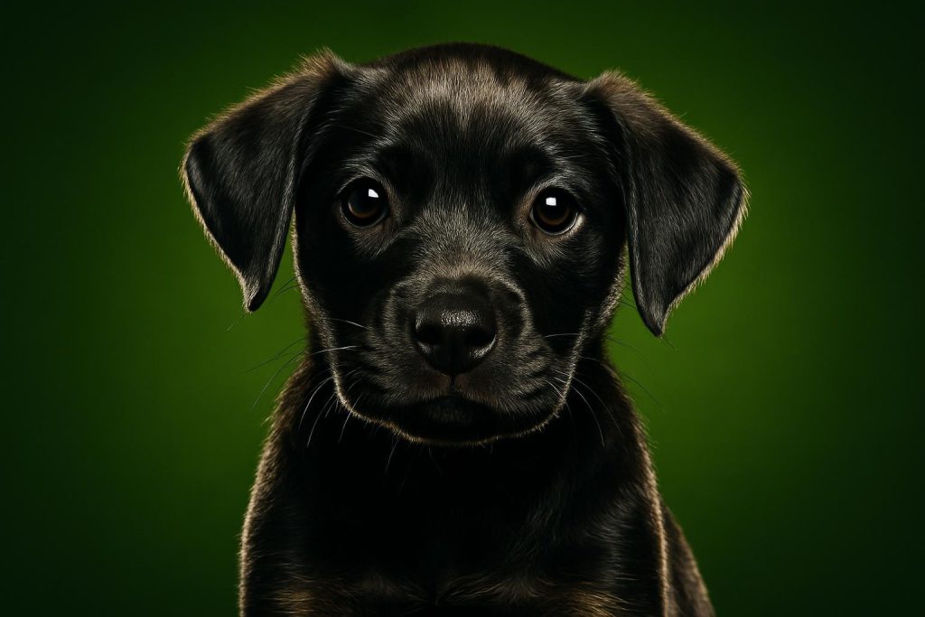 a young dog puppy